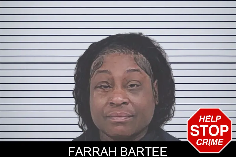 Farrah Bartee mugshot