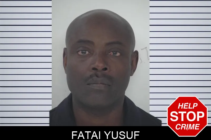 Fatai Yusuf mugshot