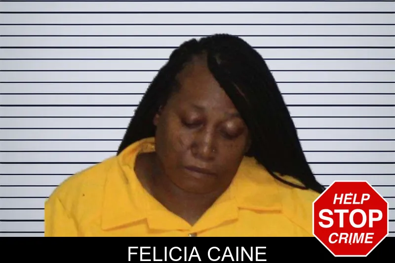Felicia Caine mugshot