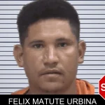 Felix Matute Urbina mugshot