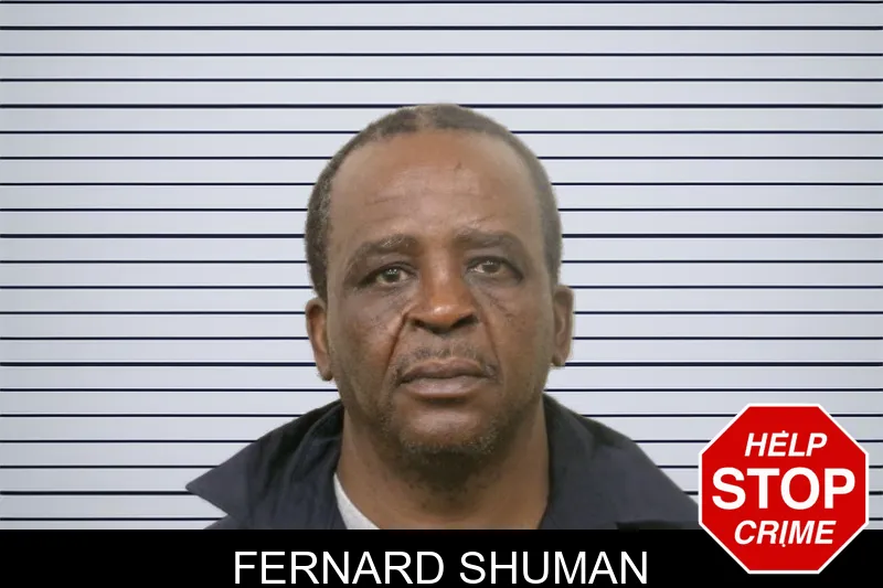Fernard Shuman mugshot