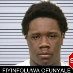 Fiyinfoluwa Ofunyale mugshot