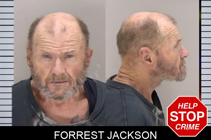 Forrest Jackson mugshot