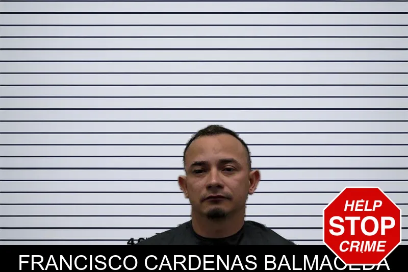 Francisco Cardenas Balmaceda mugshot