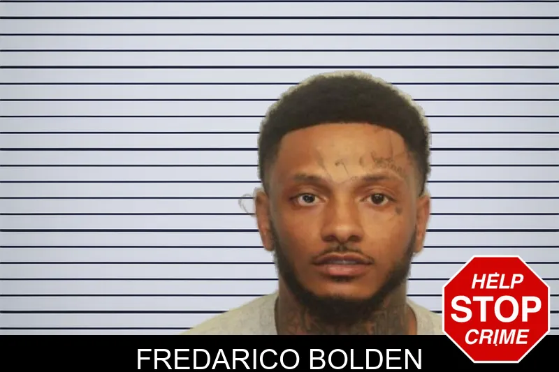 Fredarico Bolden mugshot
