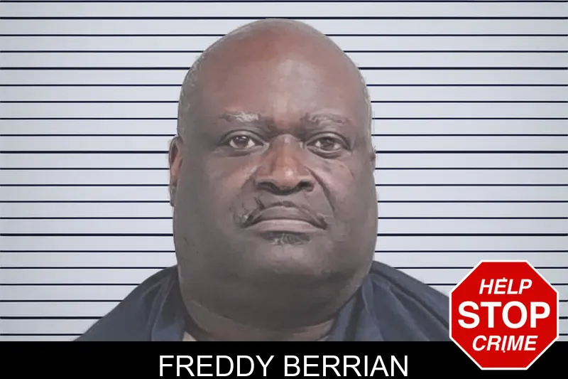 Freddy Berrian mugshot