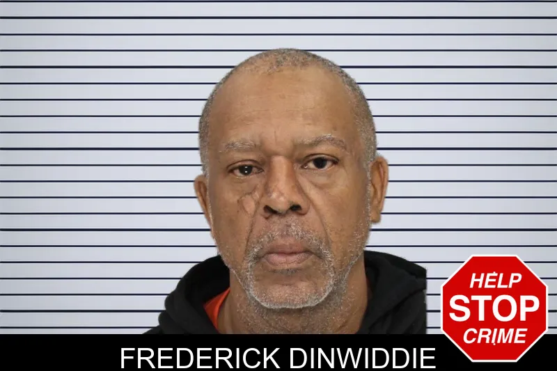 Frederick Dinwiddie mugshot