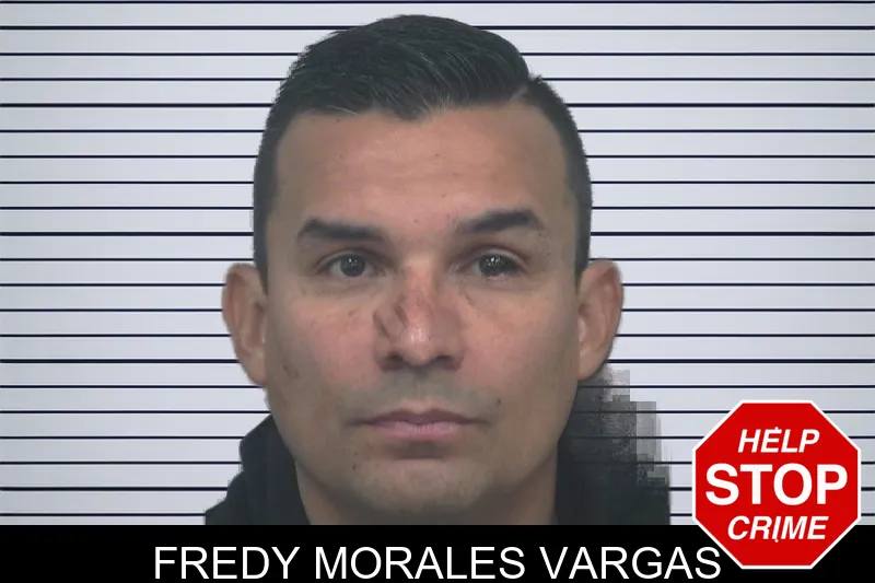 Fredy Morales Vargas mugshot