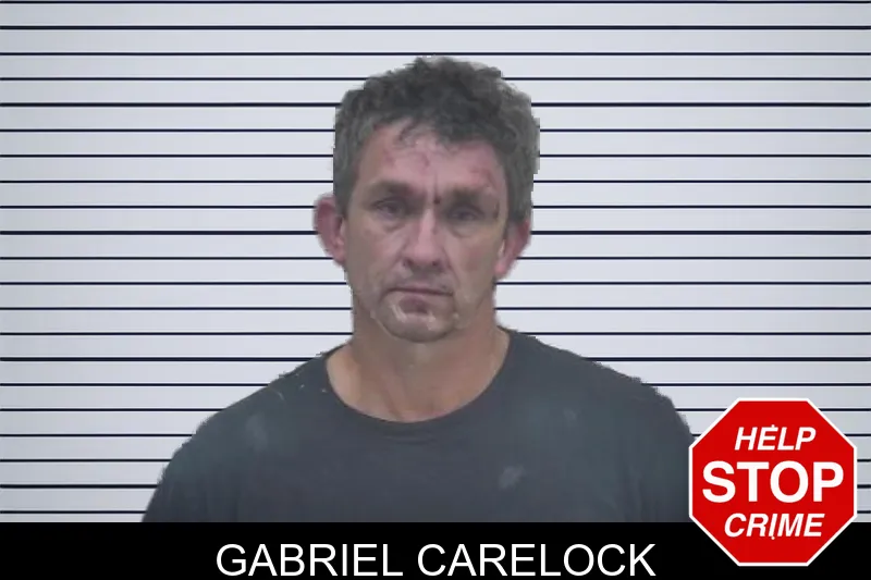 Gabriel Carelock mugshot