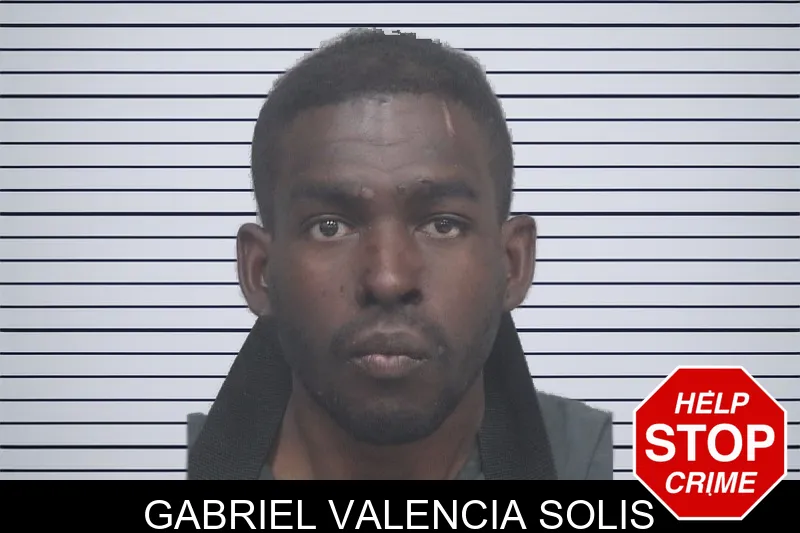Gabriel Valencia Solis mugshot