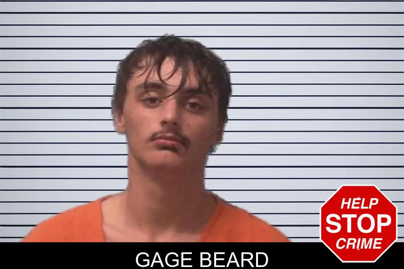 Gage Beard mugshot