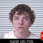 Gage Helton mugshot