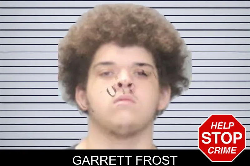 Garrett Frost mugshot