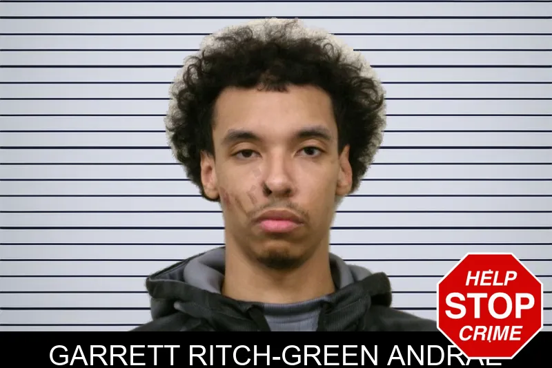 Garrett Ritch-Green Andrae mugshot