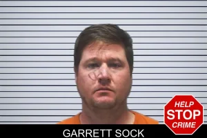Garrett Sock mugshot