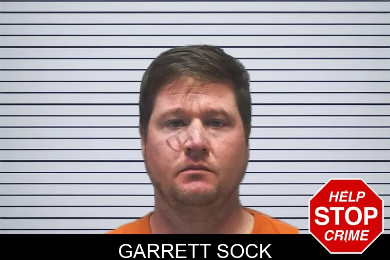 Garrett Sock mugshot