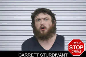 Garrett Sturdivant mugshot