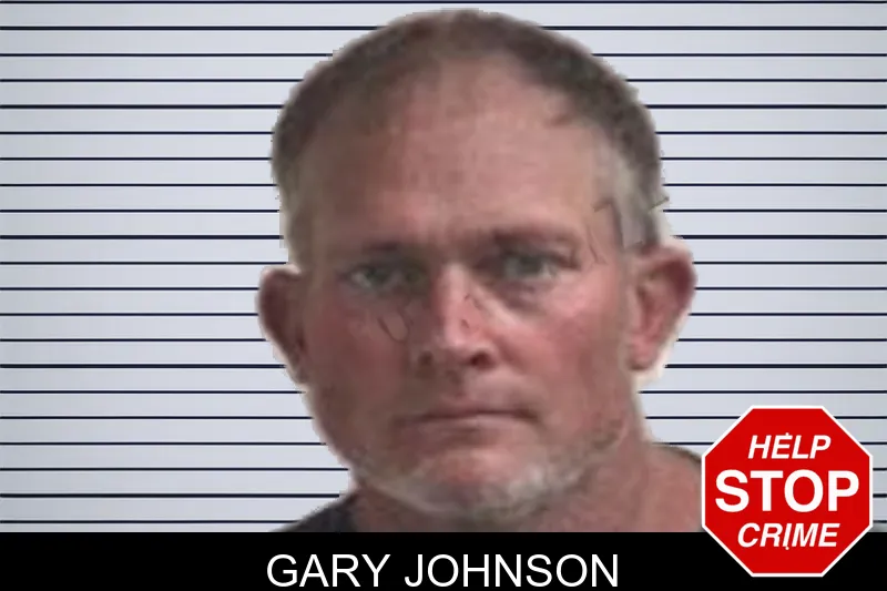 Gary Johnson mugshot