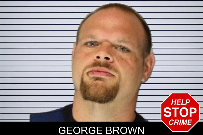 George Brown mugshot