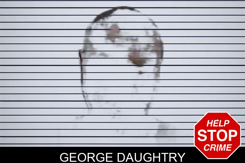 George Daughtry mugshot