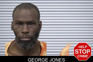 George Jones mugshot