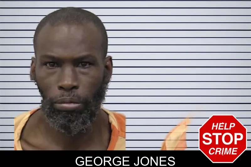 George Jones mugshot