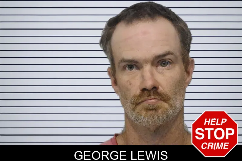 George Lewis mugshot