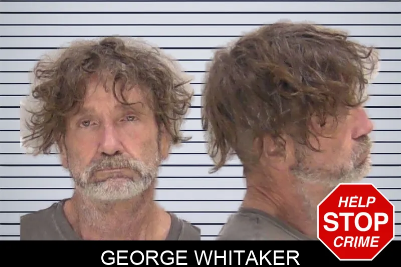 George Whitaker mugshot