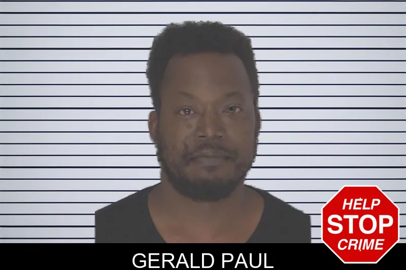Gerald Paul mugshot