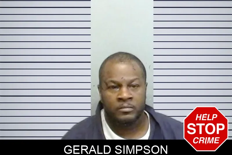 Gerald Simpson mugshot