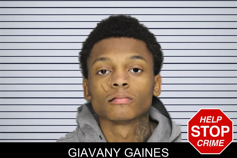 Giavany Gaines mugshot