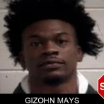 Gizohn Mays mugshot