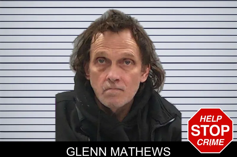 Glenn Mathews mugshot