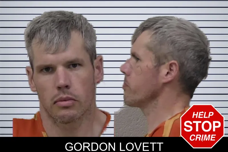 Gordon Lovett mugshot