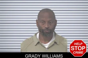 Grady Williams mugshot