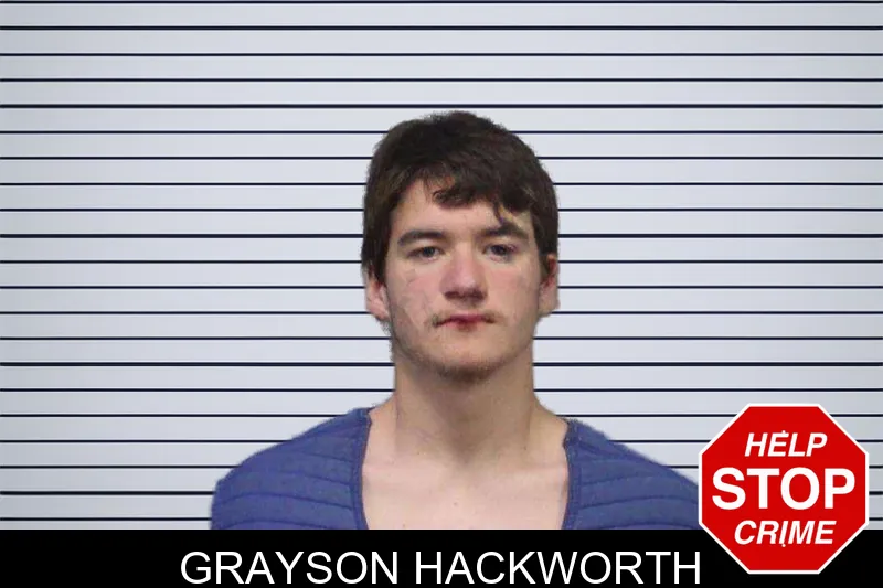 Grayson Hackworth mugshot