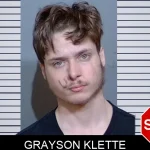 Grayson Klette mugshot