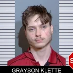 Grayson Klette mugshot – Glynn County , Georgia Grayson Klette mugshot