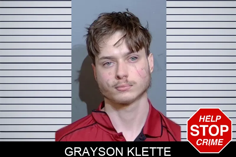 Grayson Klette mugshot