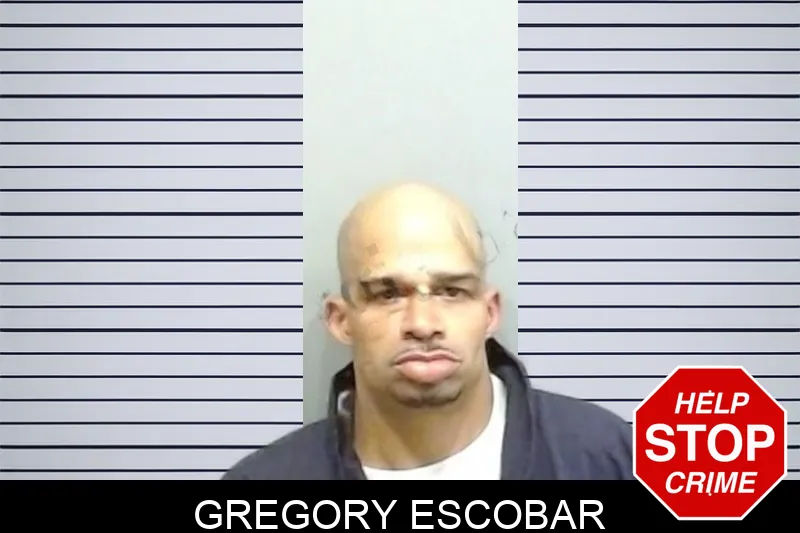 Gregory Escobar mugshot