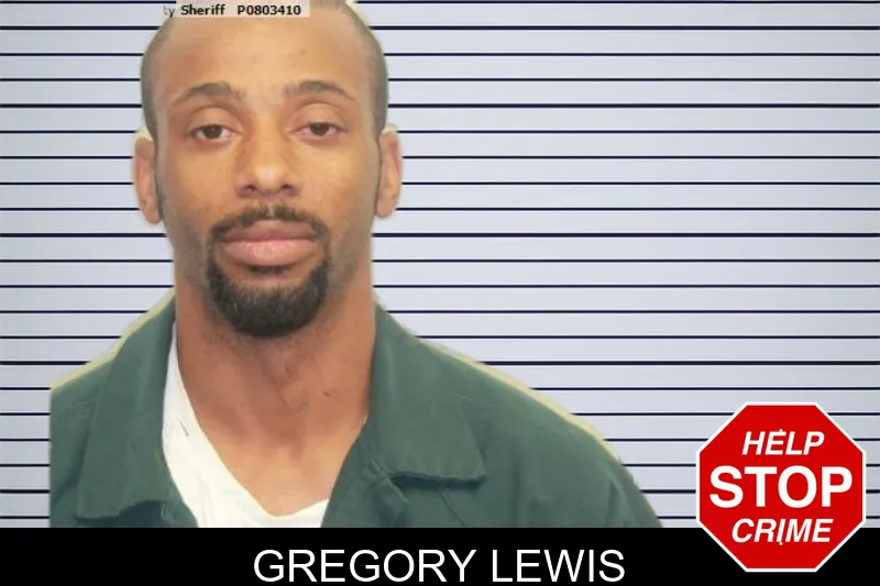 Gregory Lewis mugshot