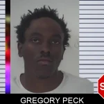 Gregory Peck mugshot