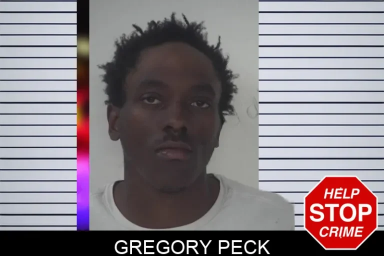 Gregory Peck mugshot – Fayette County , Georgia Gregory Peck
