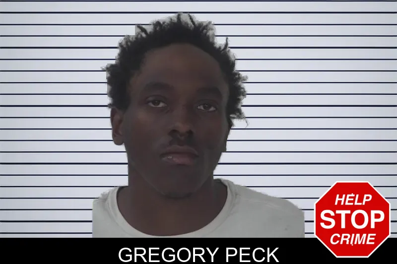 Gregory Peck mugshot