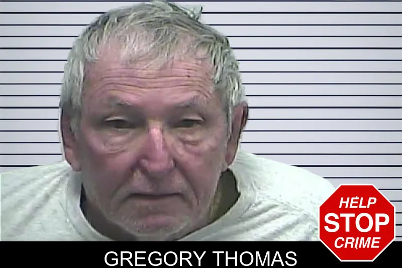 Gregory Thomas mugshot