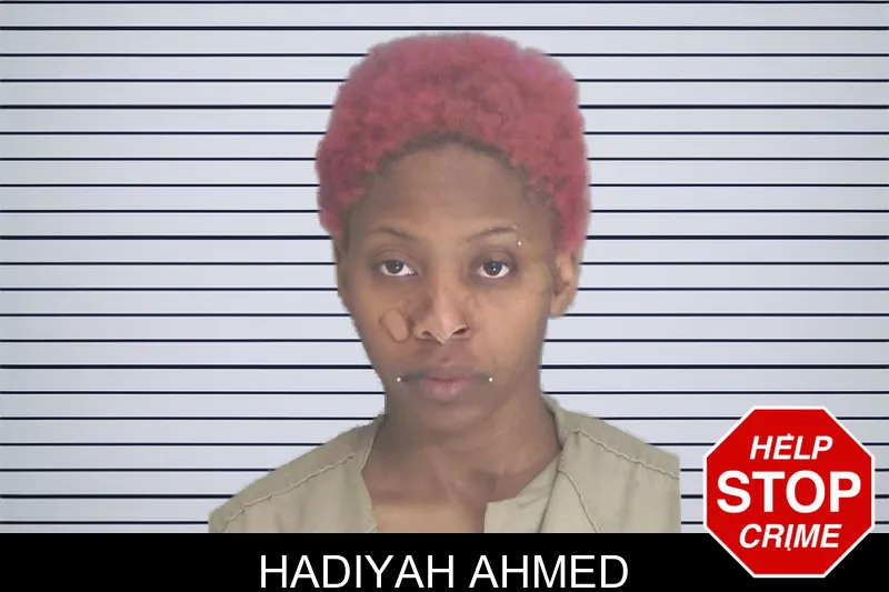 Hadiyah Ahmed mugshot