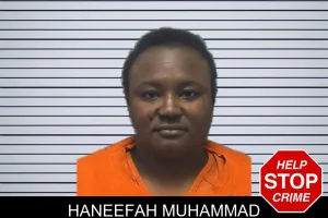 Haneefah Muhammad mugshot