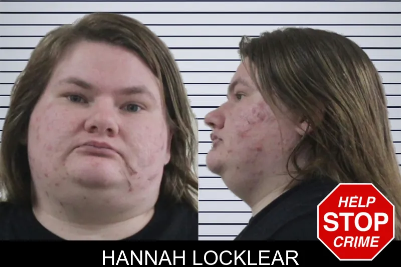 Hannah Locklear mugshot