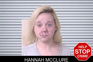 Hannah McClure mugshot