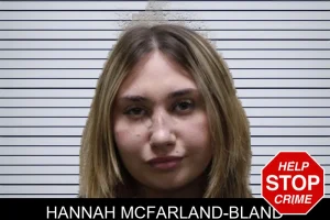 Hannah McFarland-Bland mugshot